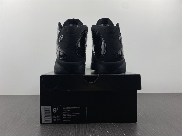 air jordan 13 black cat S*per genuine 414571-0112
