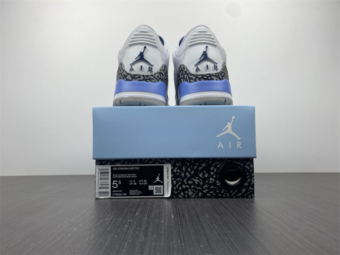air jordan 3 retro unc (2020) ct8532-104