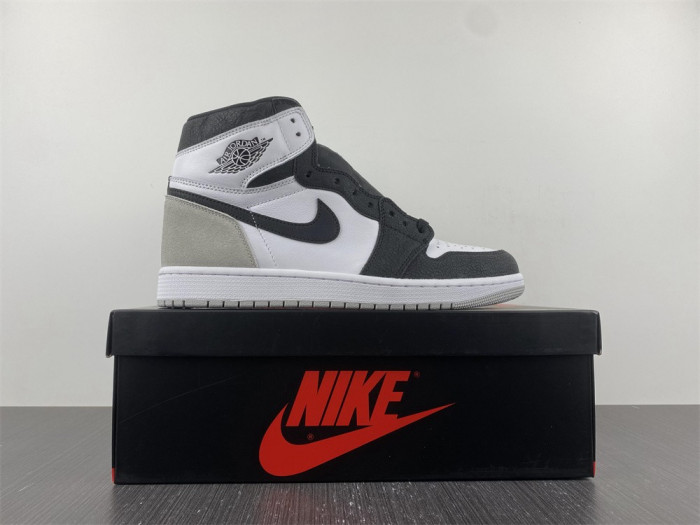 air jordan 1 retro high og grey fog 555088-108
