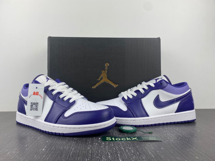 air jordan 1 low "purple" 553558-515
