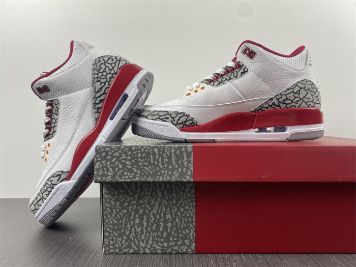 jordan 3 retro cardinal red - ct8532-126