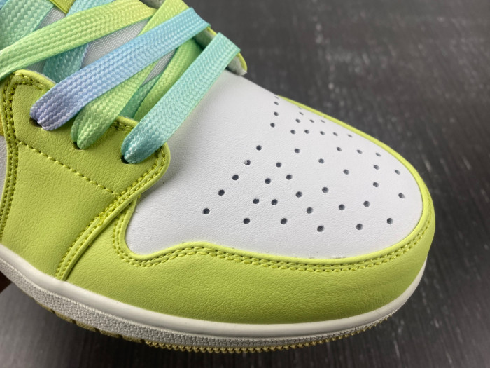 jordan 1 low sail white oil green - fd9906-131