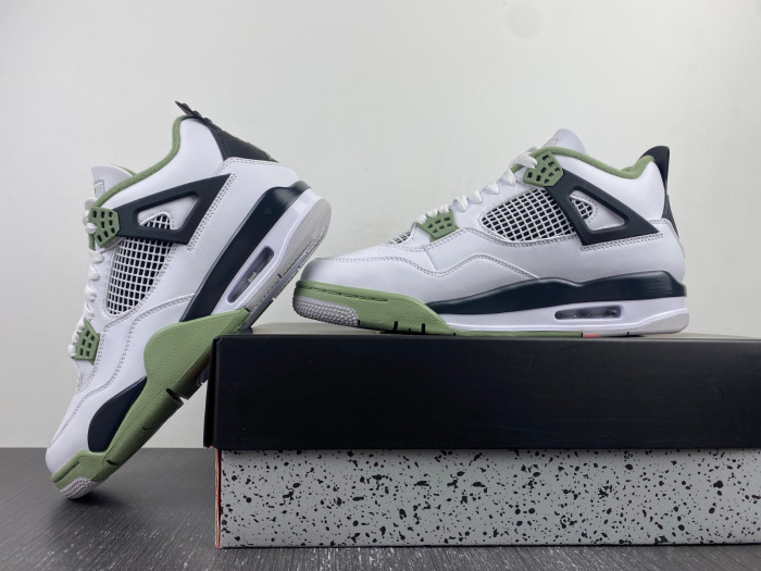 air jordan 4 wmns seafoam aq9129-103