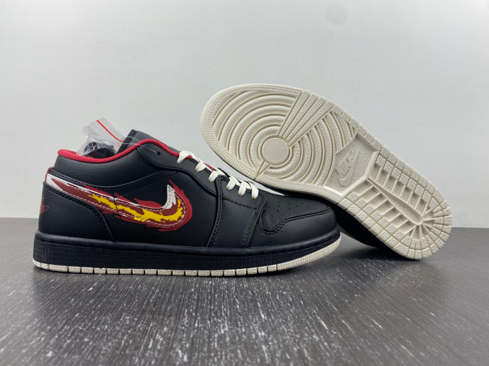 jordan 1 low se just skate black - fj7073-010