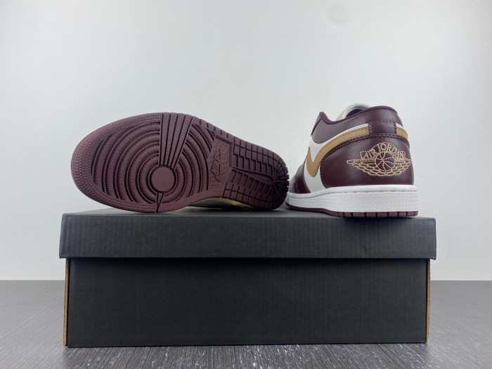air jordan 1 low sail brown dc0774-200