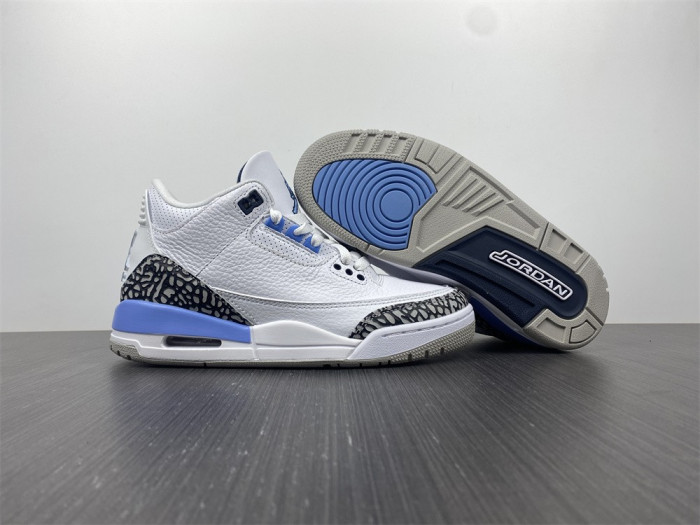 air jordan 3 retro unc (2020) ct8532-104