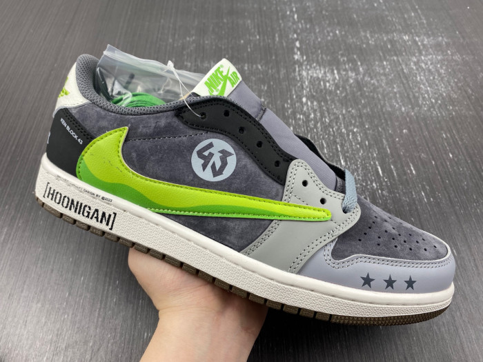 air jordan 1 low grey and green cz0790-043