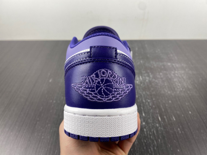 air jordan 1 low "purple" 553558-515