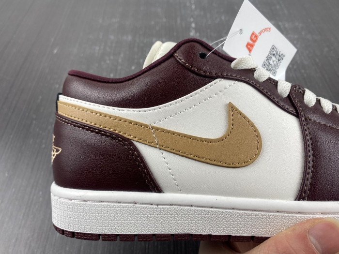 air jordan 1 low sail brown dc0774-200
