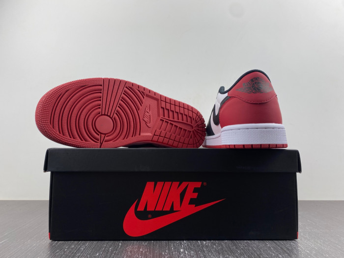 air jordan 1 low og "black toe" cz0790-106