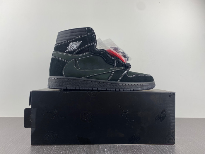 travis scott x air jordan 1 high og “black phantom” dm7866-001