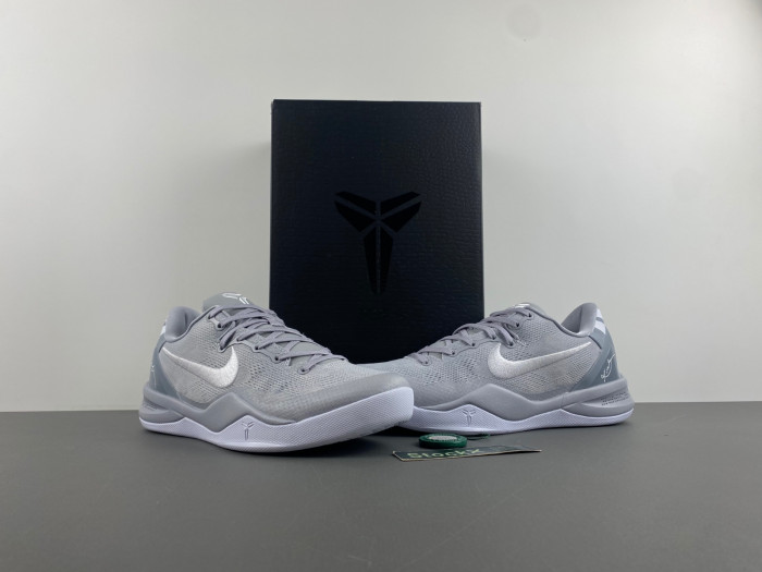 nike kobe 8 protro wolf grey hf9550-002
