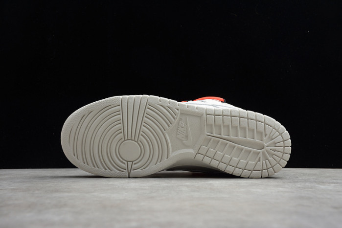 nike dunk low ofw white ct0856- 900