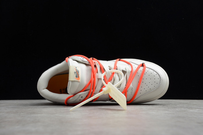 nike dunk low ofw white ct0856- 900