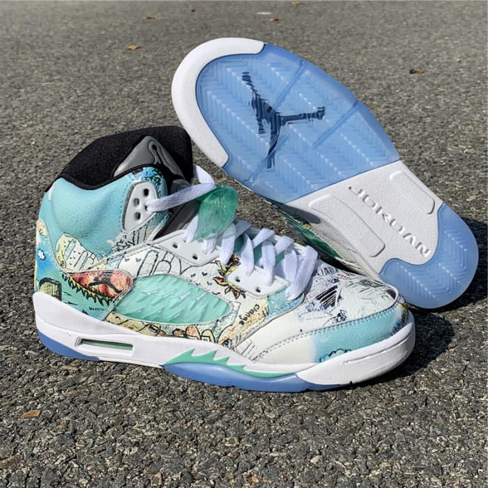 air jordan 5 retro wings (gs) av3663-900