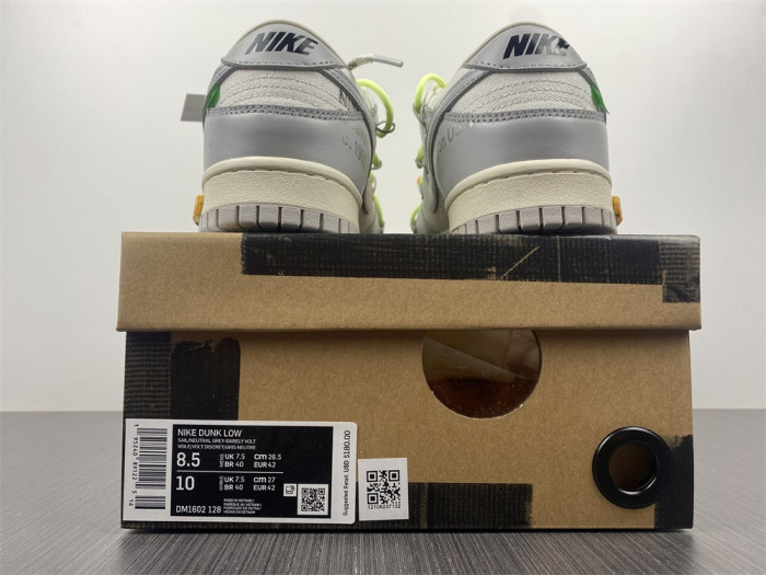 nike dunk low ofw of43 - dm1602-128