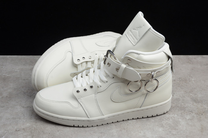 air jordan 1 retro high comme des garcons white cn5738-001