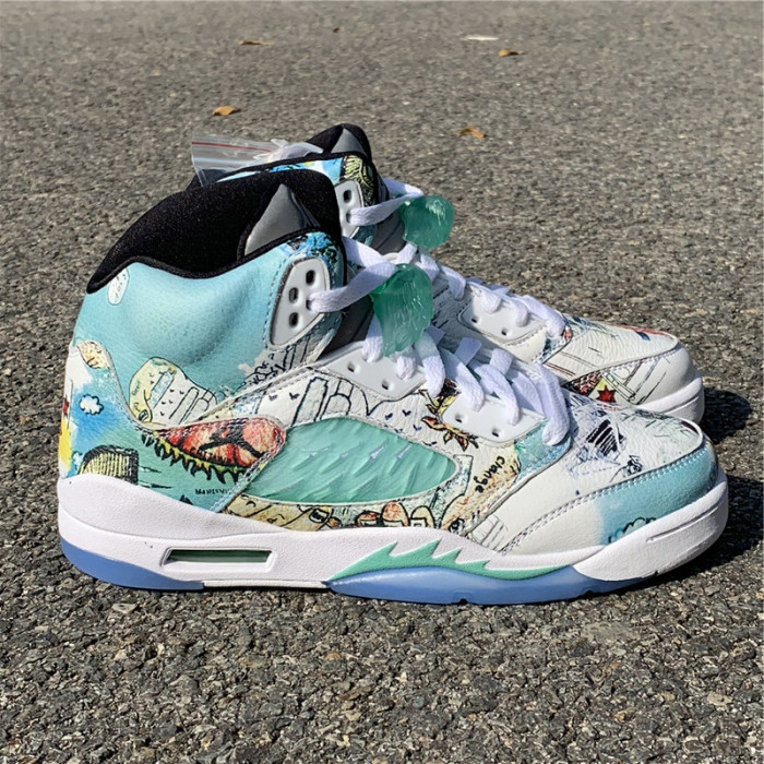 air jordan 5 retro wings (gs) av3663-900