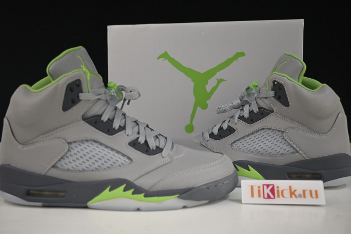 air jordan 5 green bean 2022 dm9014-003