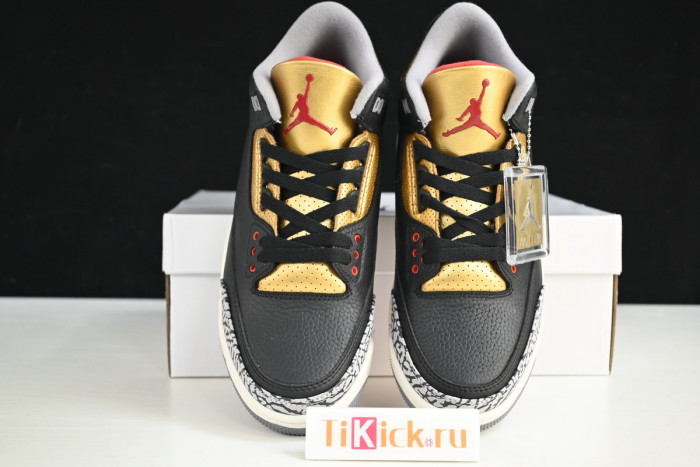 air jordan 3 black gold wmns ck9246-067