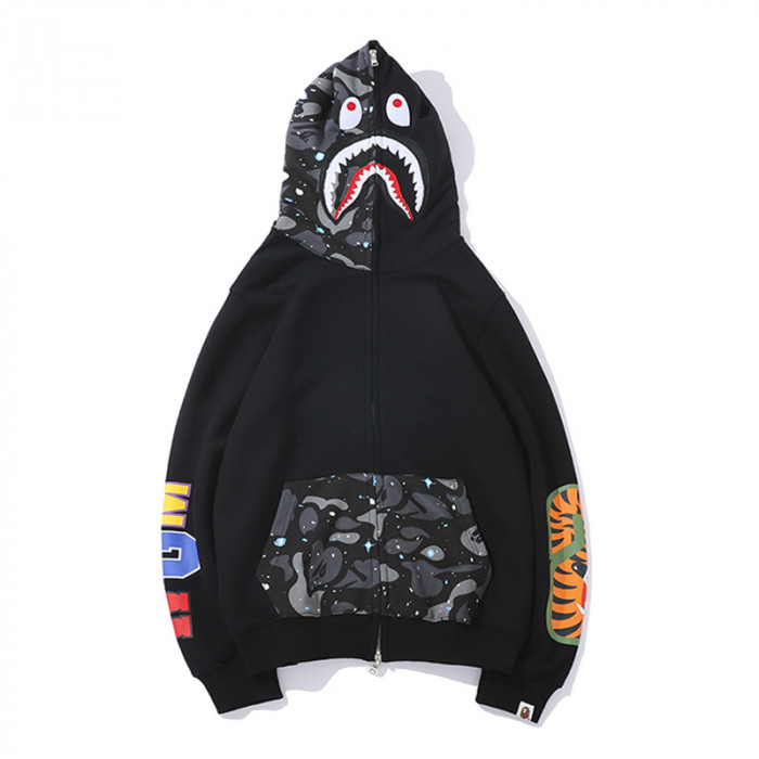 bape abc shark full zip hoodie ba586220