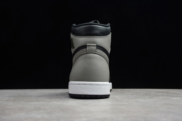 air jordan 1 retro high og shadow black gray 555088-013