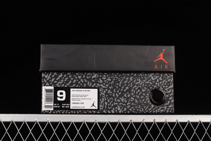 jordan 3 retro fire red (2013) - 136064-120