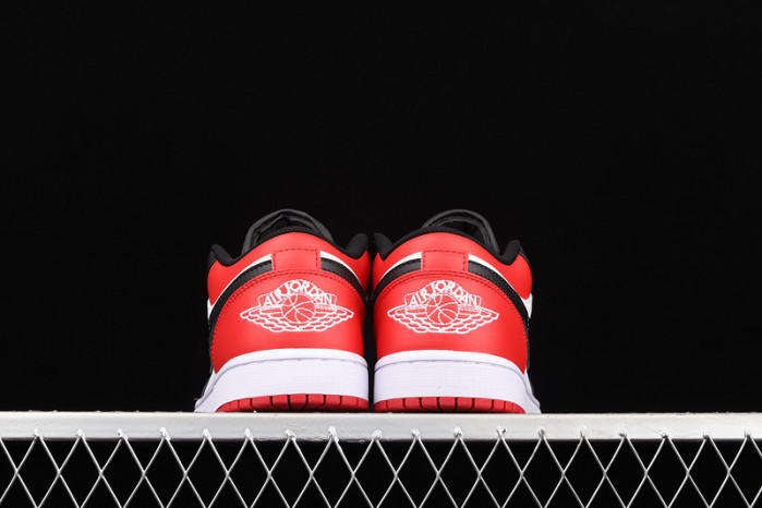 air jordan 1 low bred toe - 553558-612
