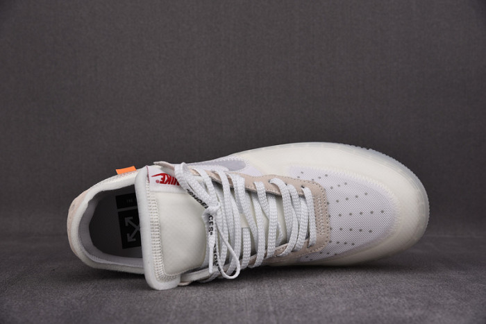 nike air force 1 low off white mens ao4606-100