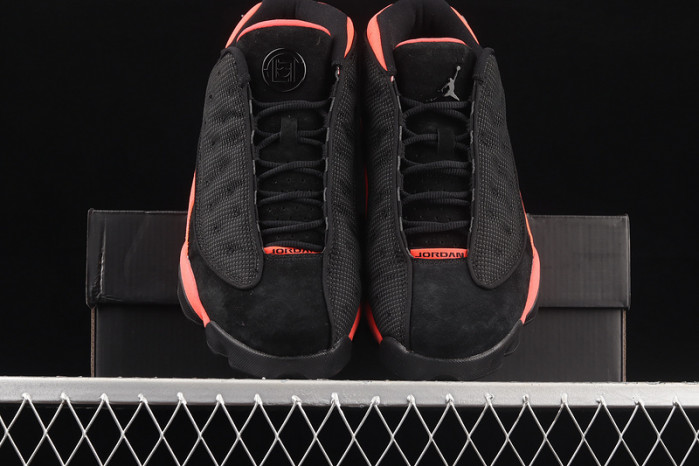 clot x air jordan 13 low “black infrared” at3102-006