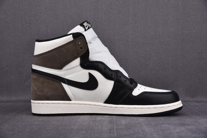 air jordan 1 retro high dark mocha - 555088-105