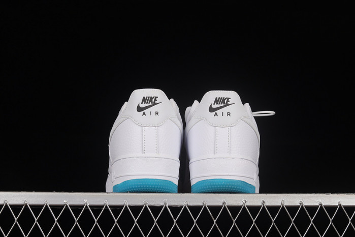 nike air force 1 07 low white blue crystal black kh0806