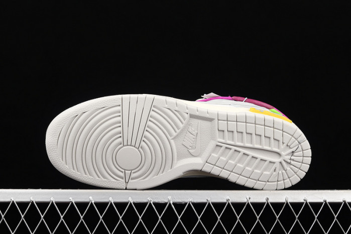 nike dunk low off-white lot 21 - dm1602-100