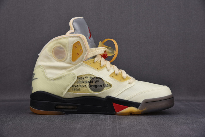 air jordan 5 retro ofw sail dh8565-100