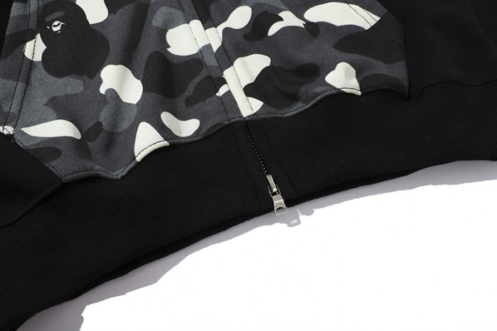 bape abc shark full zip hoodie ba586220