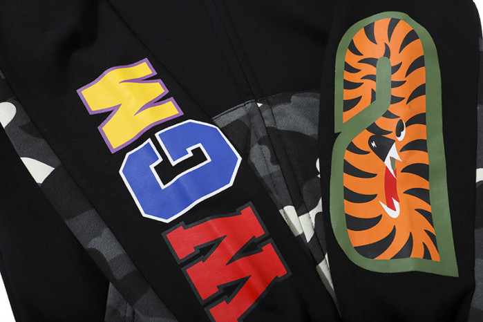 bape abc shark full zip hoodie ba586220