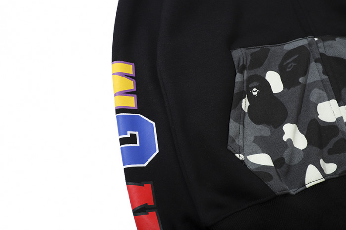 bape abc shark full zip hoodie ba586220