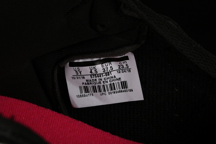 air jordan 1 retro high black crimson tint (gs) - 575441-081