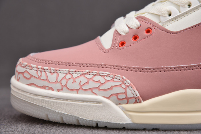 air jordan 3 retro rust pink (w) ck9246-600