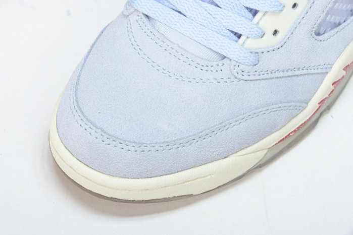 trophy room x air jordan 5 jsp ice blue ci1899-400