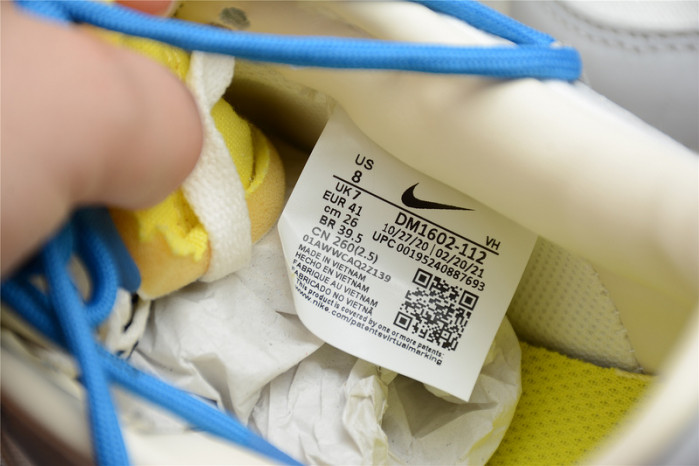 nike dunk low off-white lot 10 - dm1602-112