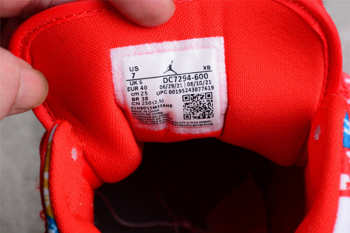 air jordan 1 mid barcelona sweater red patent - dc7294-600