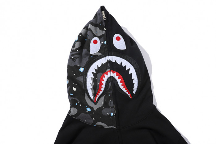 bape abc shark full zip hoodie ba586220