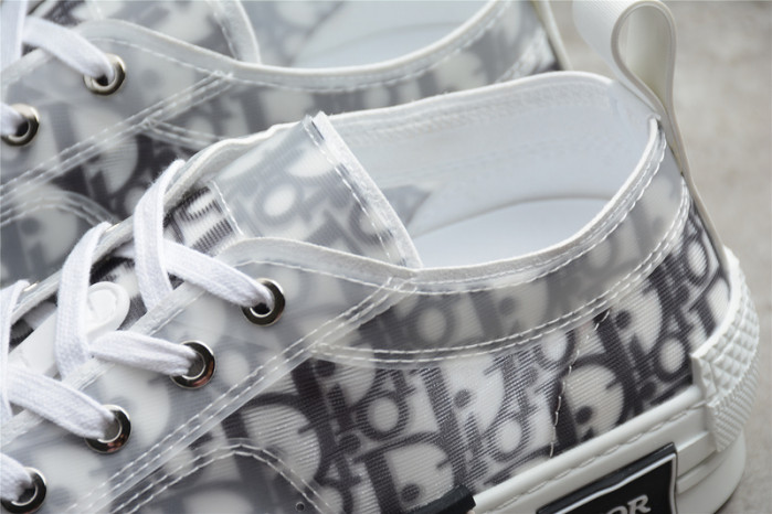 d10r b23 low top logo oblique sneakers