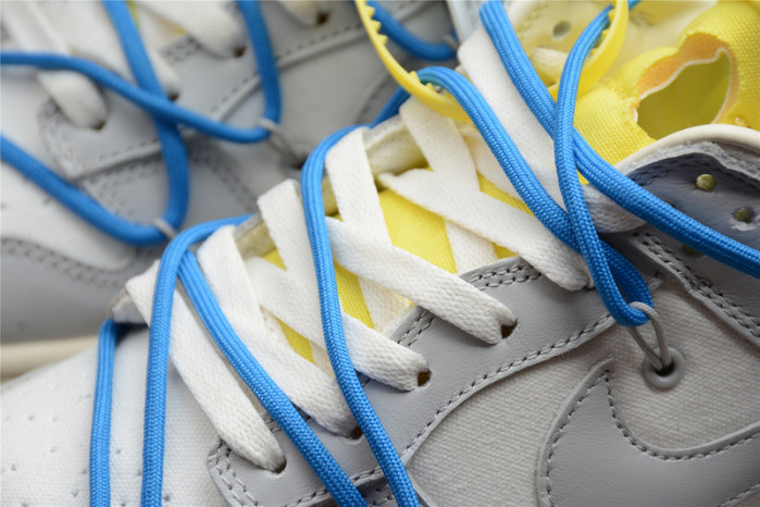 nike dunk low off-white lot 10 - dm1602-112