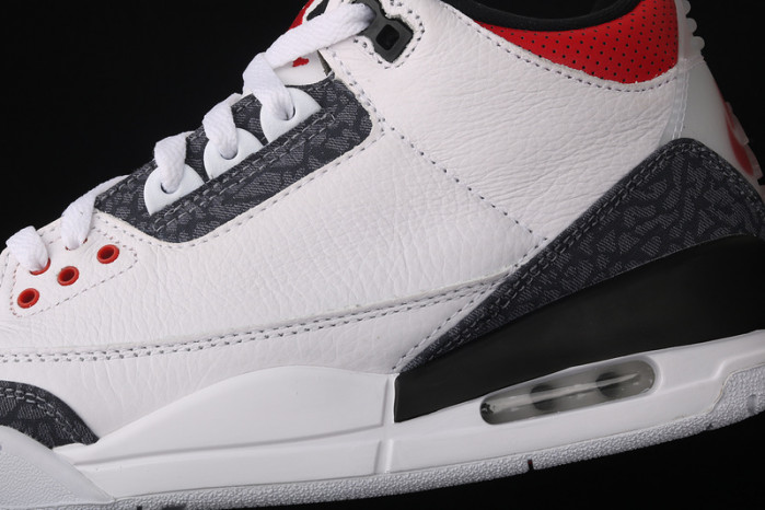 air jordan 3 retro se fire red denim (2020) japan version cz6431 100