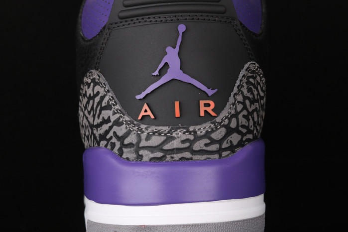 air jordan 3 retro black court purple ct8532-050