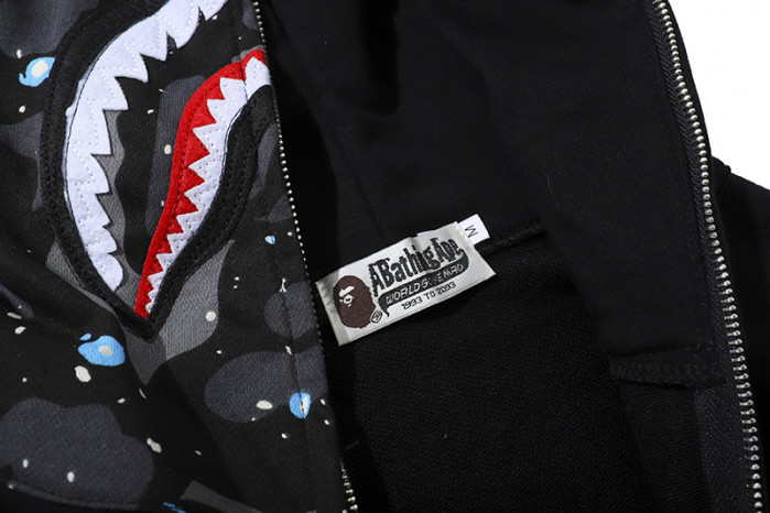 bape abc shark full zip hoodie ba586220