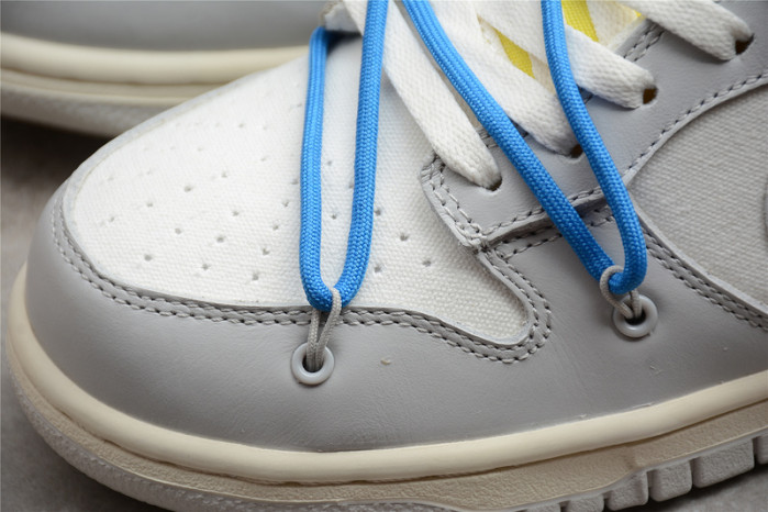 nike dunk low off-white lot 10 - dm1602-112