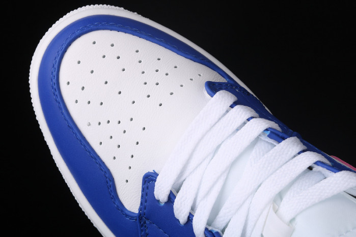 air jordan 1 mid hyper royal/hyper violet-white 554724-451